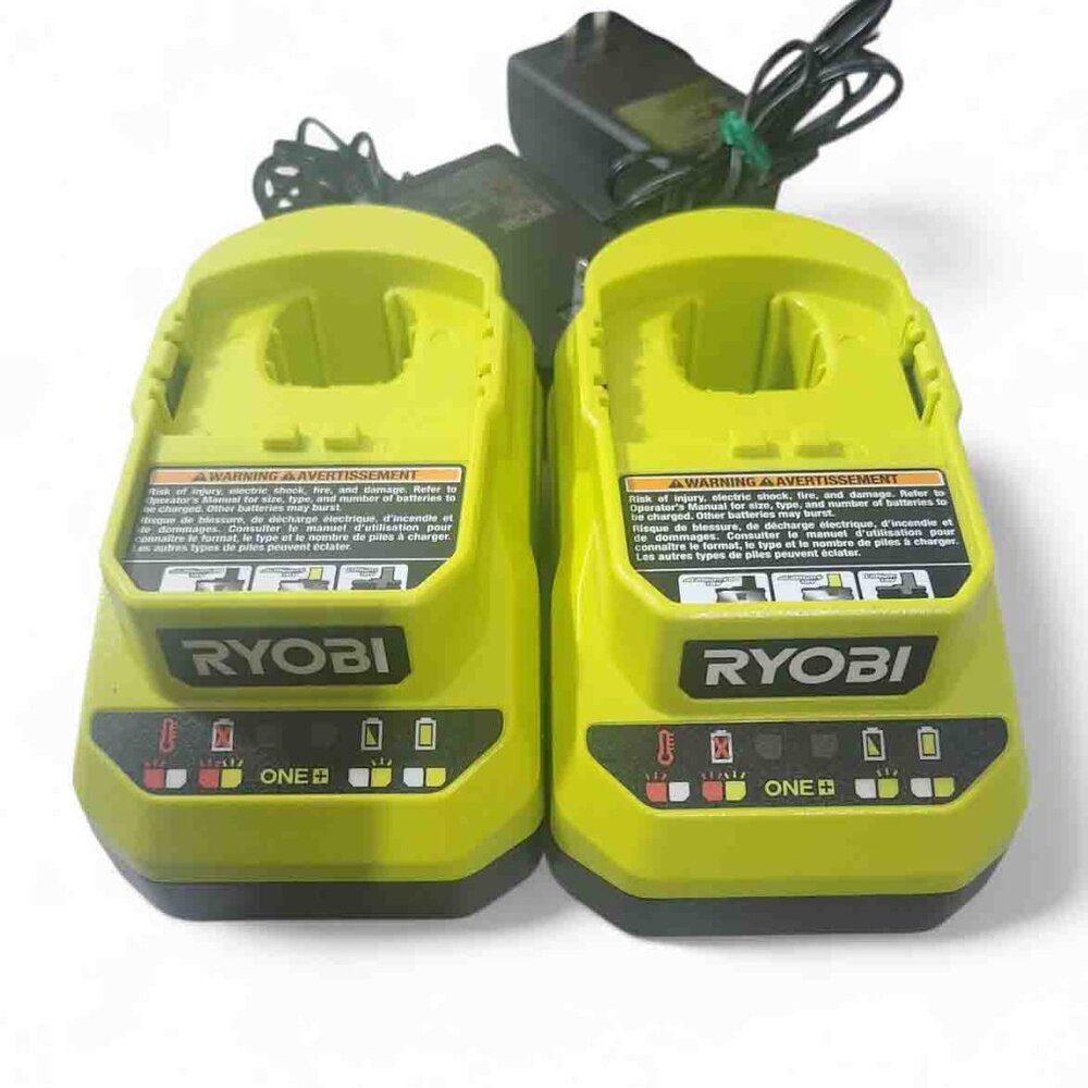 Genuine Ryobi 18V ONE+ Li-Ion Battery Charger PCG002 *Includes both chargers
